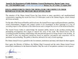 GAF Warns Public Against Speculative Reports on Tragic Helicopter Crash