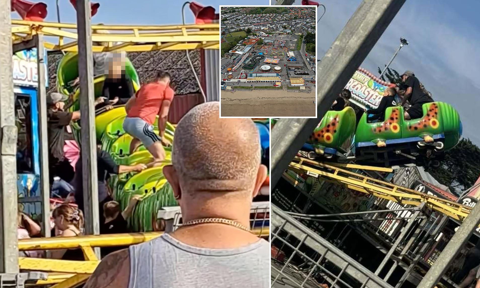 Rollercoaster Derailment Injures Children, Park Forced to Shut Down