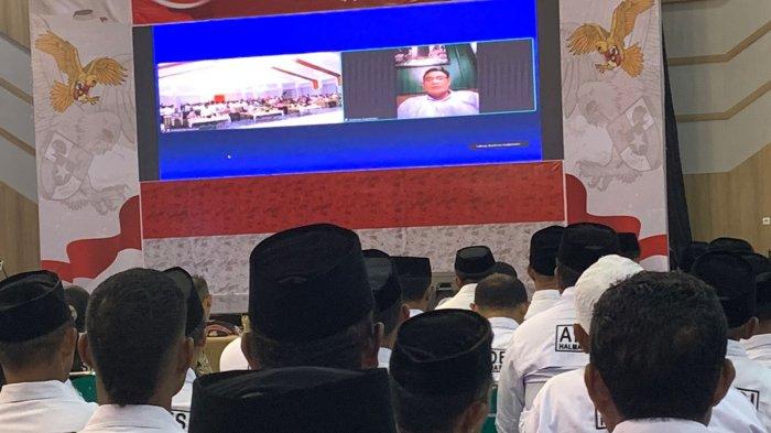 Ikuti Pelantikan APDESI Halmahera Selatan, Budiman: Kemiskinan Desa Turun Lebih Cepat Daripada Kota