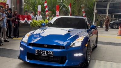 Mengejutkan, Nomor Nissan GT-R R35 Wamenaker Noel Ebenezer Bermasalah