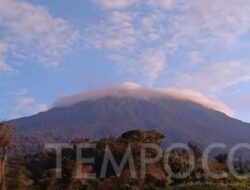Badan Geologi: Gunung Dempo Masih Berisiko Erupsi Freatik