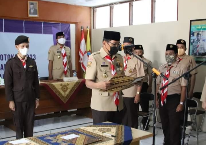 Mempersiapkan Hari Pramuka 2025, Delapan Calon Anggota Satgiat Protokol 0923 Ikuti Pelatihan Intensif