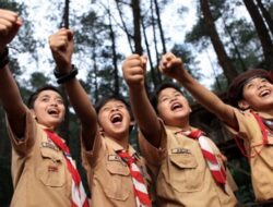 Semarak Hari Pramuka, Kwaran Masbagik Bangkitkan Semangat Setia, Siap, dan Tangguh
