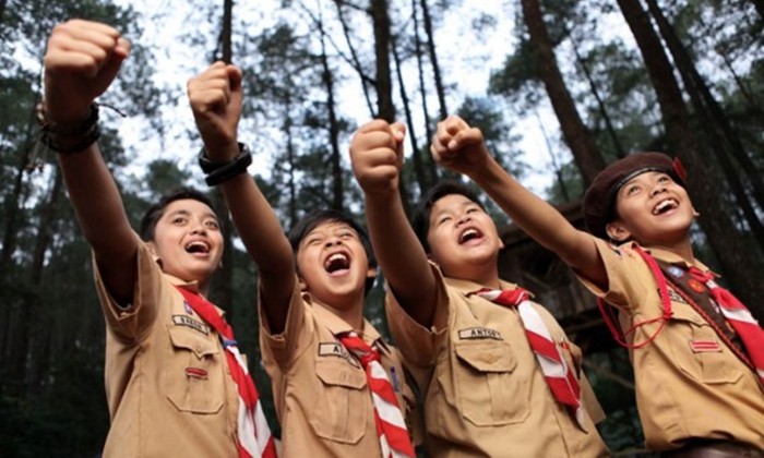 Semarak Hari Pramuka, Kwaran Masbagik Bangkitkan Semangat Setia, Siap, dan Tangguh