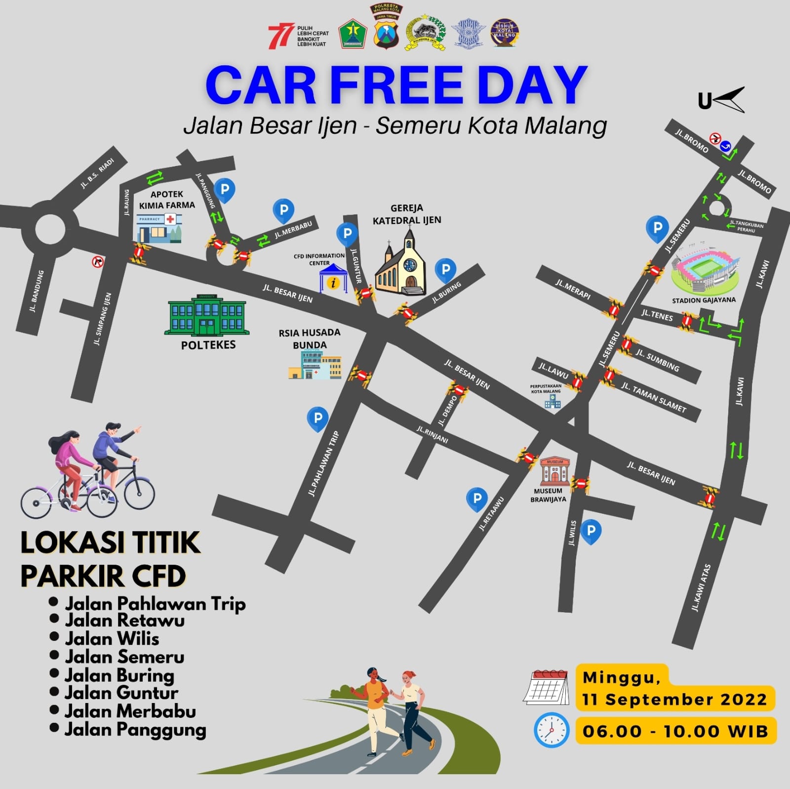 CFD Kota Malang Agustus 2025 – Pergeseran Jadwal ke Senin, Merayakan Kemerdekaan dengan Gaya Baru