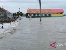 Banjir Rob Pergoyang Karawang, 3.332 Jiwa Terdampak & Ratusan Rumah Tenggelam