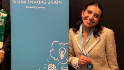 Chloe Kester Shines in International Public Speaking Contest