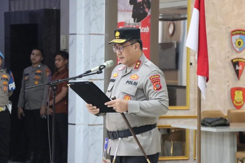 Marzuki Ali Basyah Pimpin Polda Aceh, Lanjutkan Warisan Achmad Kartiko
