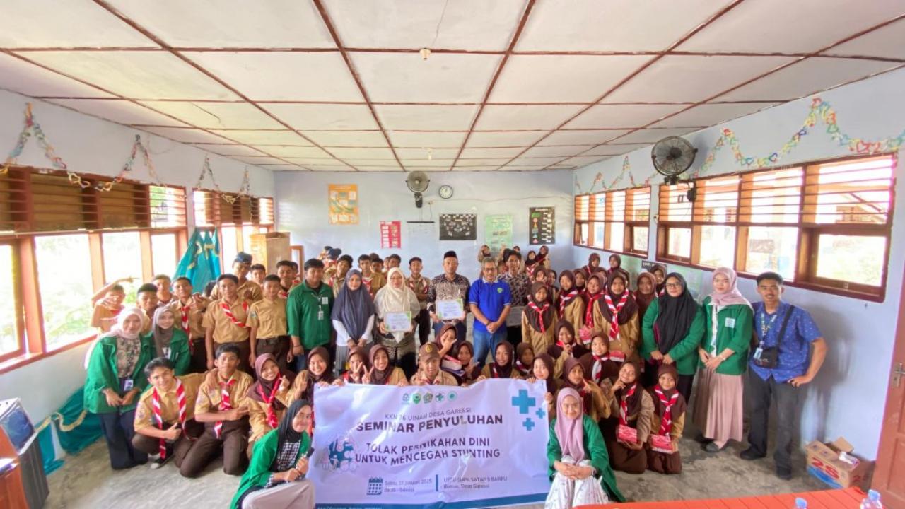 Cegah Narkoba, Mahasiswa KKN 77 UIN Alauddin Edukasi Siswa SMAN 6 Takalar