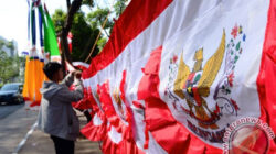 Kilas 5.000 Bendera Merah Putih di NTB