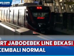 Aktivitas Warga Jatibening Kembali Normal, LRT Jabodebek Beroperasi Usai Gempa Bekasi
