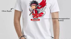 Diskon Cetak Kaos Custom HUT RI: Palapa Sablon Beri Harga Merdeka