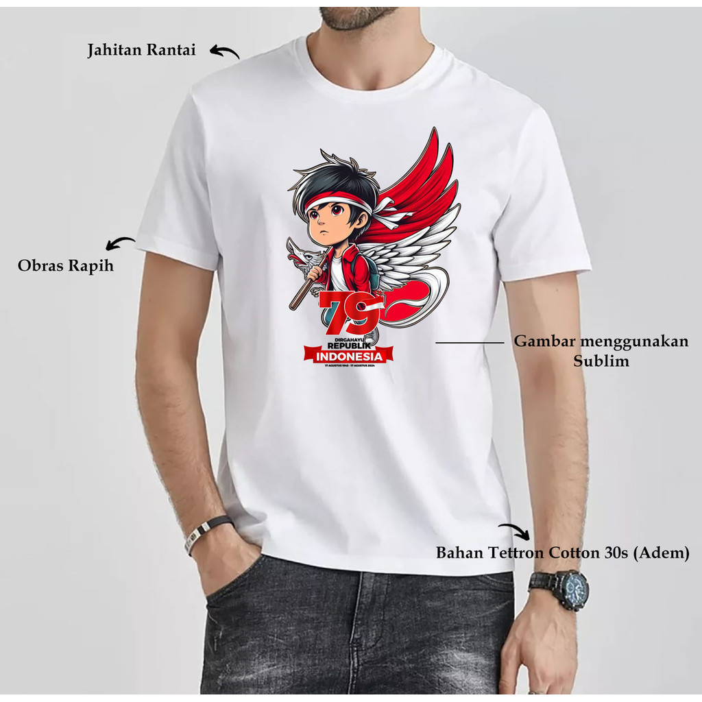 Diskon Cetak Kaos Custom HUT RI: Palapa Sablon Beri Harga Merdeka