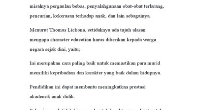 Pendidikan Karakter Jadi Prioritas, Ini Aturan yang Mengatur
