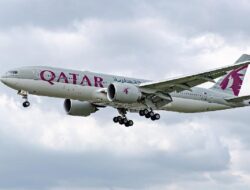 Doha Diserang, Penerbangan Qatar Airways Lancar