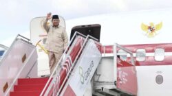 Prabowo Kembali ke Indonesia Usai Berkunjung ke Tiongkok