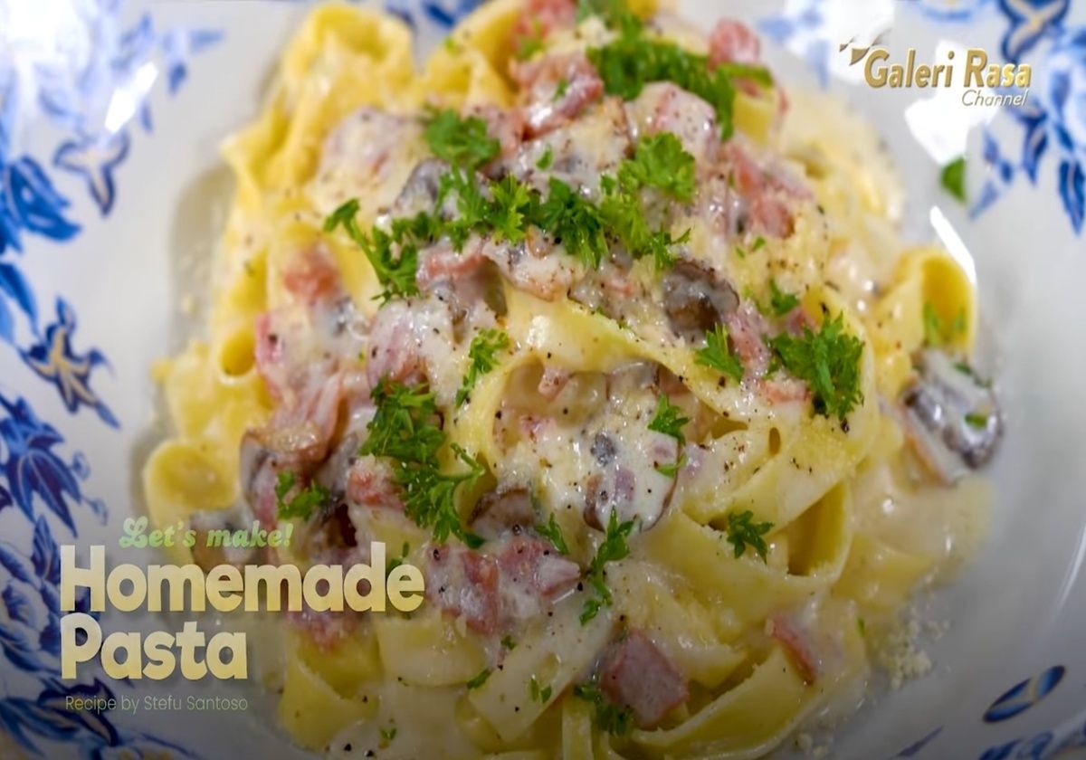 Resep Pasta Alfredo Homemade Stefu Santoso, Rasakan Rasa Restoran Italia!