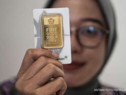 Harga Emas Antam Naik Jadi Rp 1.223.000 Per Gram Hari Ini