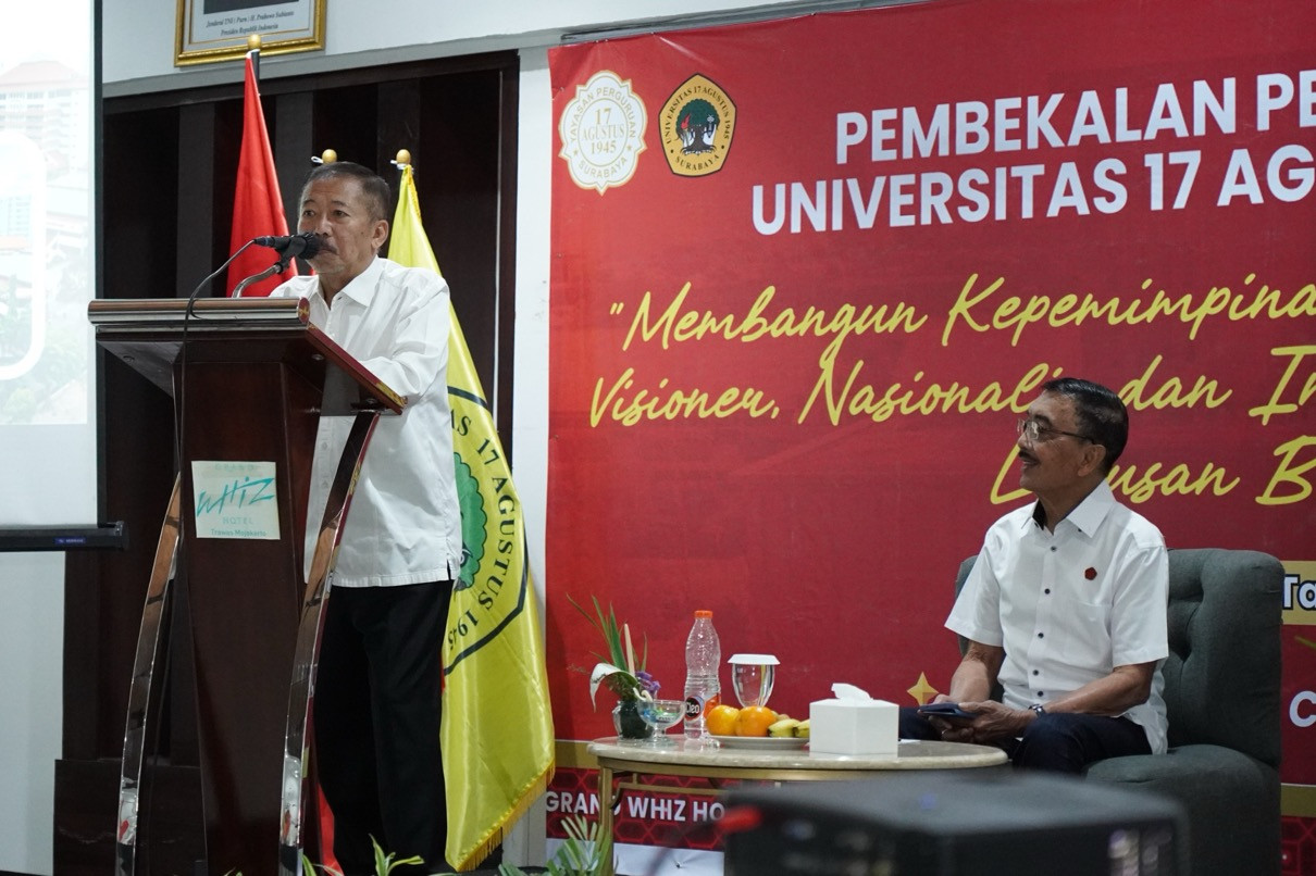 Untag Surabaya Latih 79 Pejabat Struktural, Bentuk Kepemimpinan Visioner dan Nasionalis