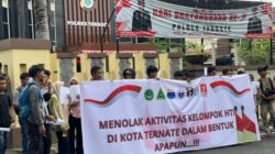 Mahasiswa Ternate Demo Tolak Aktivitas HTI