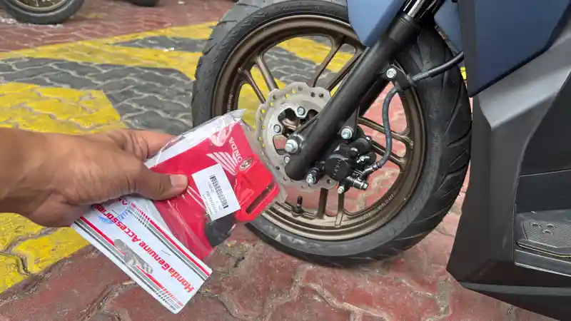 Gembok Merah Honda Cegah Pencurian, Dapat Saat Beli Tipe Ini