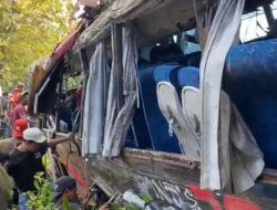 Bus Rombongan Nakes Terlibat Kecelakaan di Jalur Bromo Probolinggo