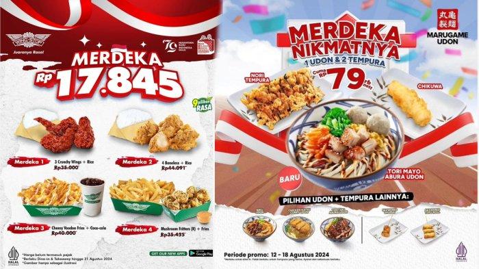 Promo Kuliner Kemerdekaan Hingga 31 Agustus 2025