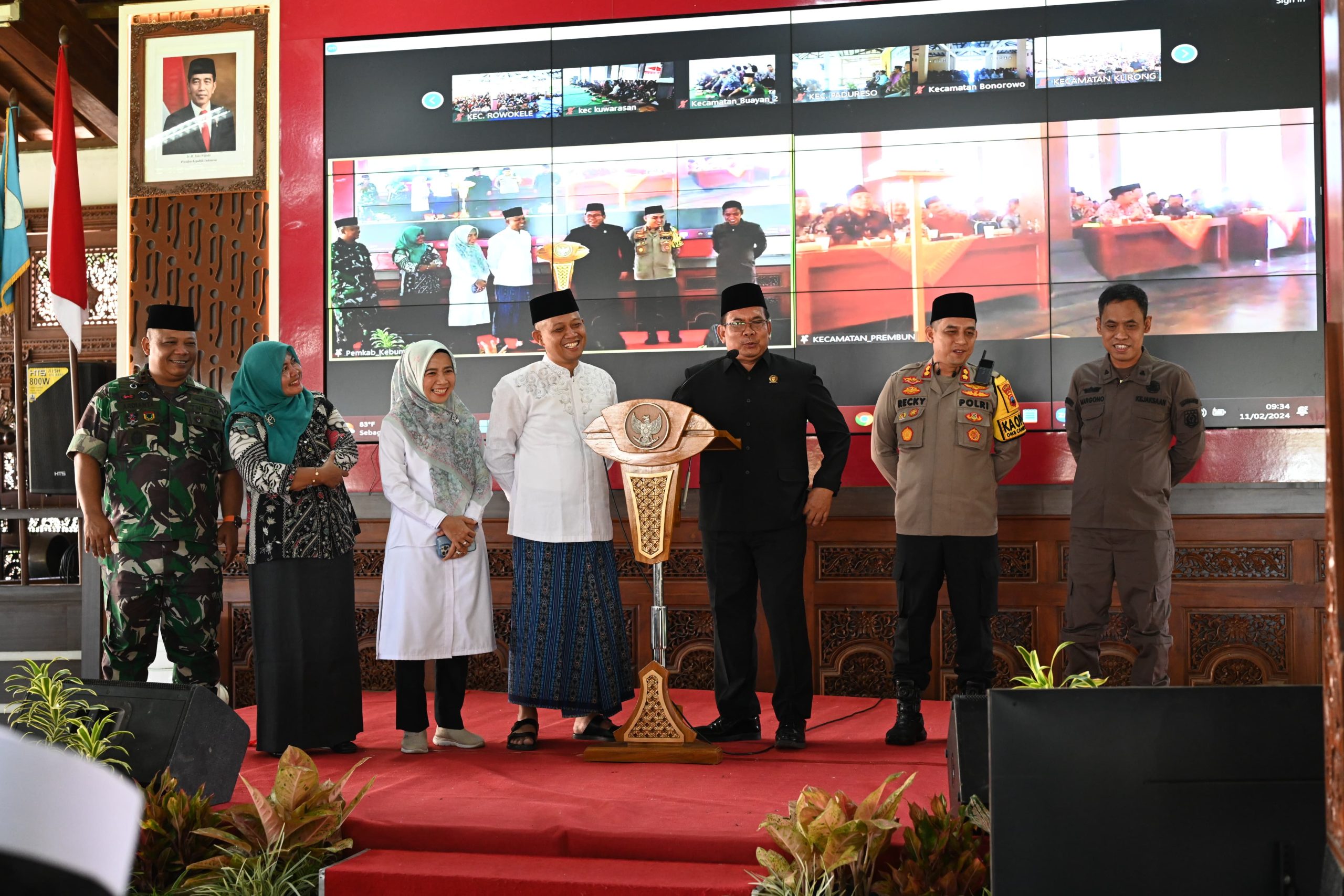 Perkuat Persatuan, Forkopimda dan Masyarakat Kebumen Gelar Doa Bersama dan Deklarasi Damai