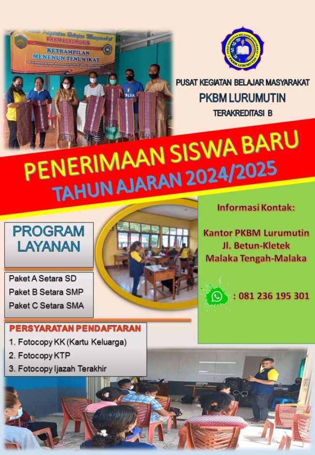 PKBM Bersaing Rebut Siswa Baru dengan Sekolah Formal