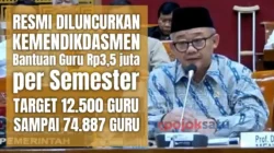 233 Ribu Guru Belum Sarjana Dapat Bantuan Rp3 Juta per Semester