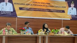 DAU 2026 Dipangkas, DPRD dan TAPD Kota Serang Rapat Bahas Bersama