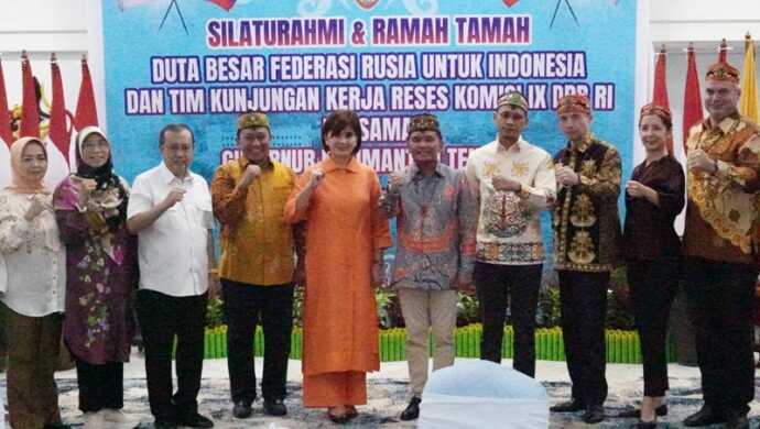 Gubernur Kalteng Janjikan Tingkatkan Kesejahteraan Masyarakat Pedalaman di DPR RI