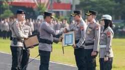 Dua Kali Ungkap Perampokan, Kapolres Magetan Dapat Penghargaan dari Kapolda Jatim
