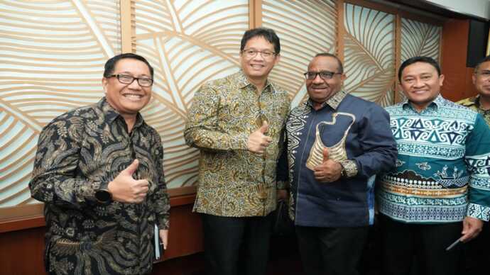 Wagub Edy Pratowo Bertemu Kemenkeu, Bahas Penurunan Dana Transfer Kalteng 45 Persen