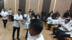 Bupati Lantik Pejabat Tinggi di Barsel