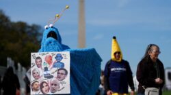 ‘No Kings’ protesters emerge en masse for anti-Trump rallies