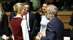 ‘No place for war criminals’: EU foreign ministers walk fine line on Trump-Putin summit in Budapest