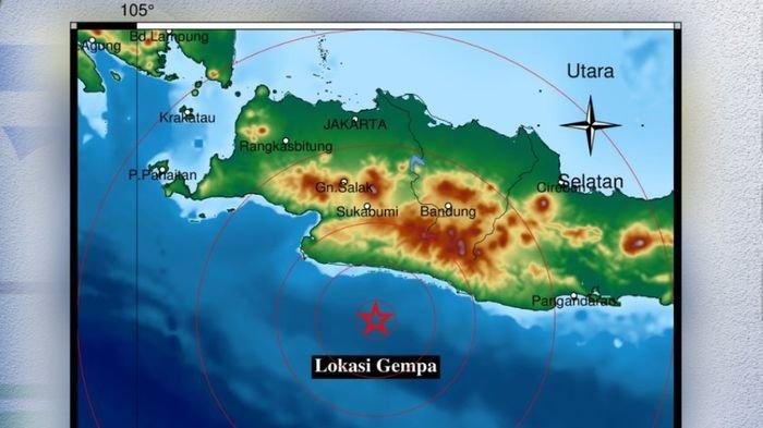 Baru Saja Gempa Terkini M3,8 Mengguncang Cilacap Jawa Tengah,BMKG: Pusat di Laut