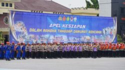 Kapolri Pimpin Apel Kesiapan Tanggap Darurat Bencana, 155.938 Personel Gabungan Turut Serta